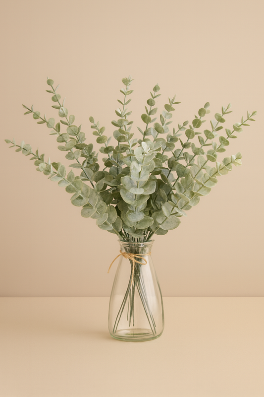 Gałązka eukaliptusa „Silver” – dekoracyjna zieleń do wazonu