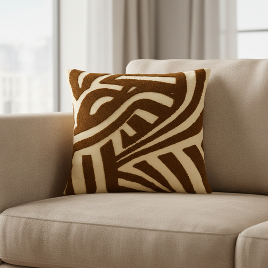 Poszewka dekoracyjna „Organic Lines” 45×45 cm